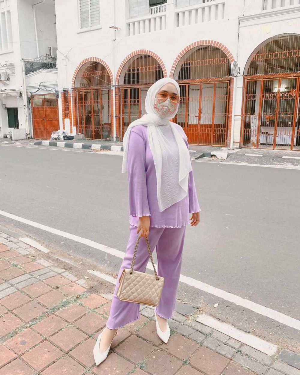 Detail Hijab Yang Cocok Untuk Baju Warna Lilac Nomer 49