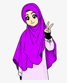 Detail Hijabers Animasi Nomer 28