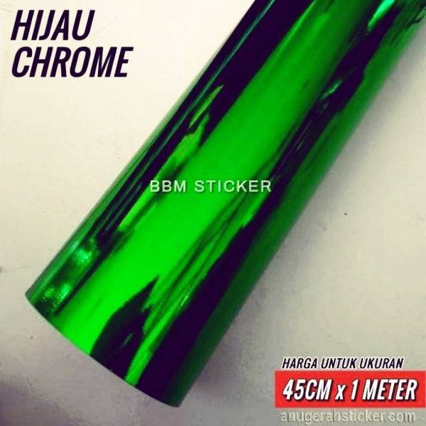 Detail Hijau Chrome Nomer 17