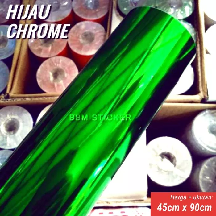 Detail Hijau Chrome Nomer 9