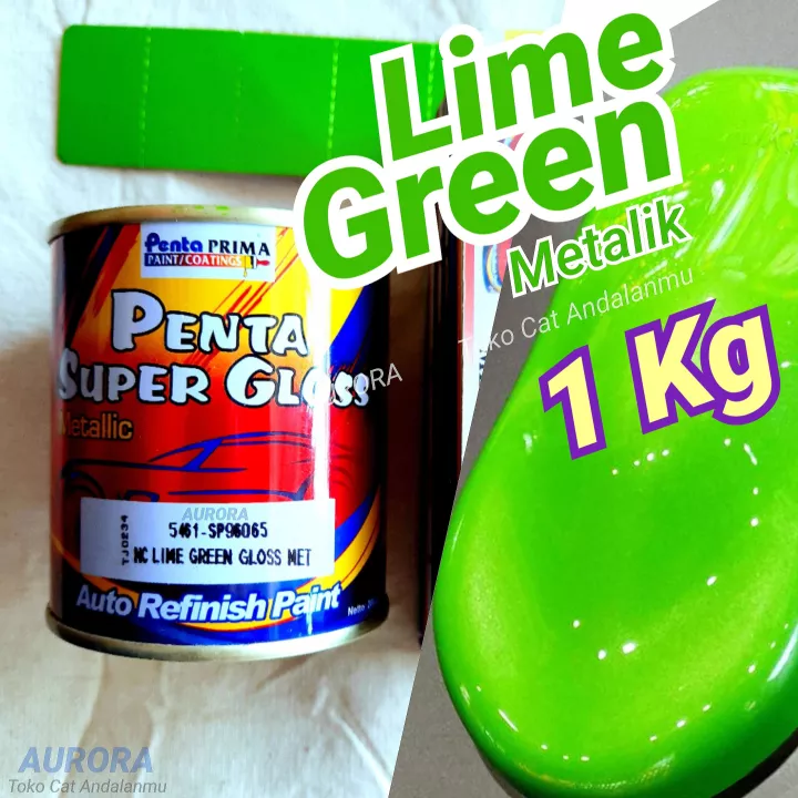 Detail Hijau Lime Green Nomer 4