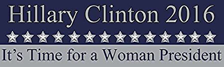Detail Hillary Clinton 2016 Bumper Sticker Free Nomer 34