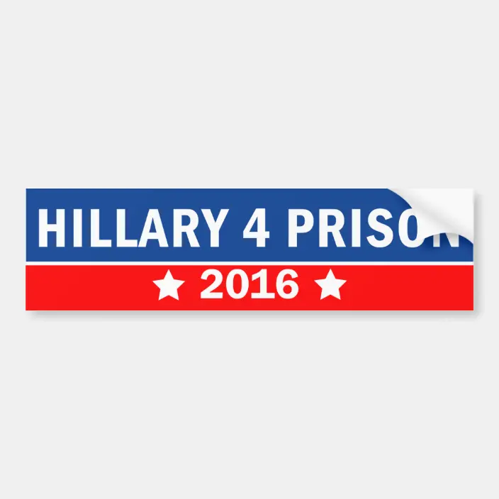 Detail Hillary Clinton 2016 Bumper Sticker Free Nomer 9