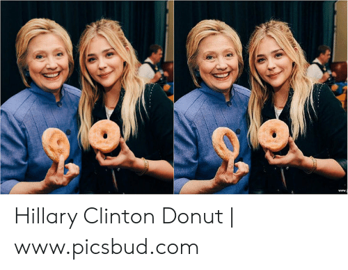 Detail Hillary Clinton Donut Meme Nomer 10