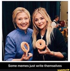 Detail Hillary Clinton Donut Meme Nomer 15