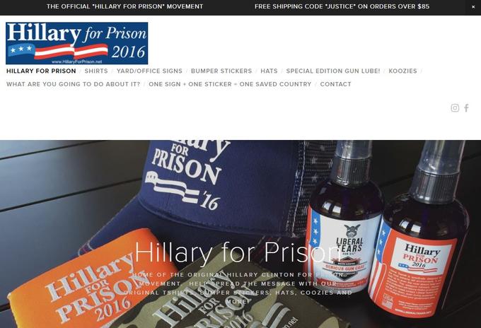 Detail Hillary Clinton For Prison Bumper Sticker Nomer 47