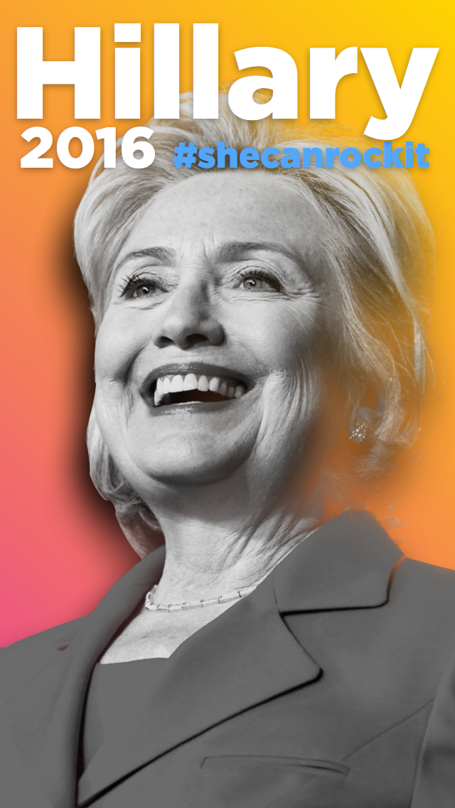 Detail Hillary Clinton Iphone Wallpaper Nomer 7