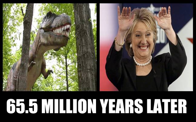 Hillary Clinton Is A Dino - KibrisPDR