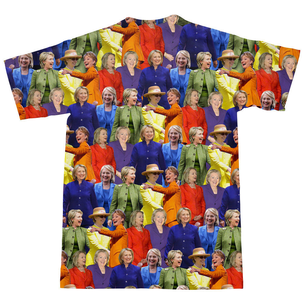 Detail Hillary Clinton Rainbow Shirt Nomer 3