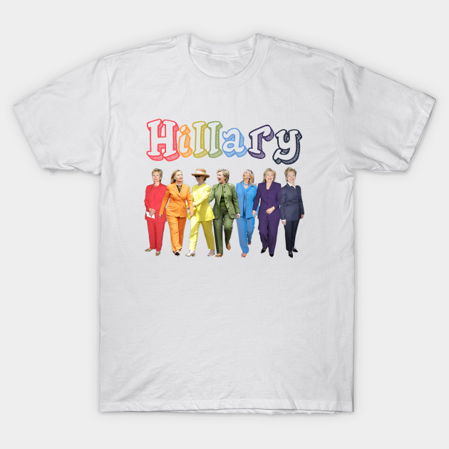 Detail Hillary Clinton Rainbow Shirt Nomer 37