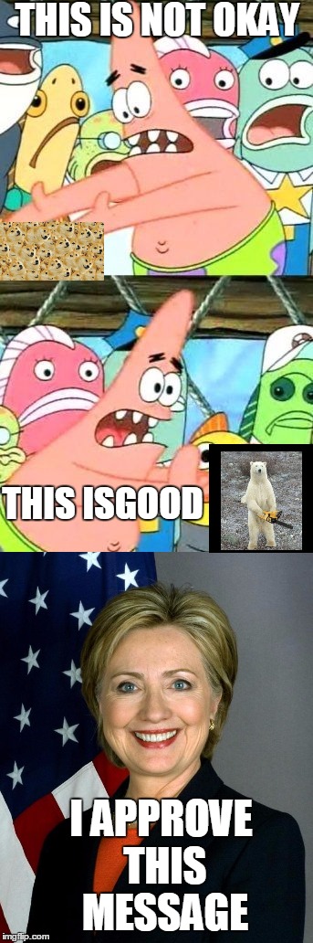 Detail Hillary Clinton Spongebob Meme Nomer 2