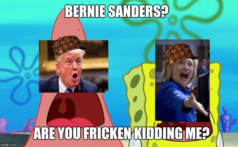 Detail Hillary Clinton Spongebob Meme Nomer 14