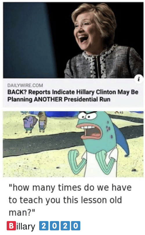 Detail Hillary Clinton Spongebob Meme Nomer 19