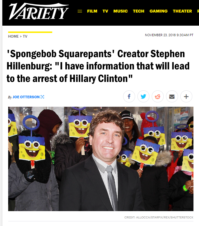 Detail Hillary Clinton Spongebob Meme Nomer 8