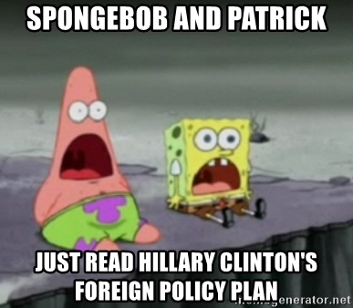 Detail Hillary Clinton Spongebob Meme Nomer 9