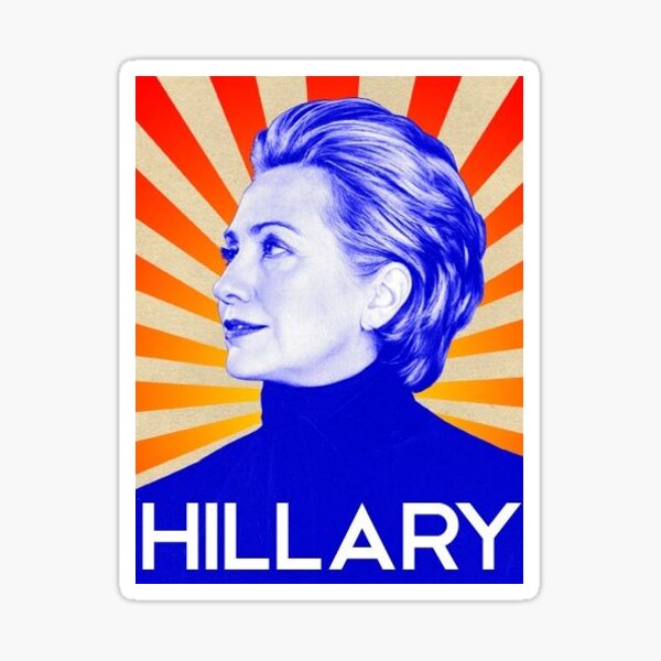 Hillary Clinton Stickers Free - KibrisPDR