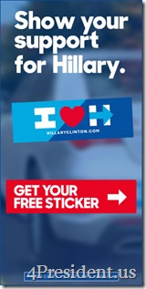 Detail Hillary Clinton Stickers Free Nomer 30