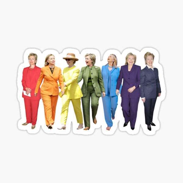 Detail Hillary Clinton Stickers Free Nomer 8