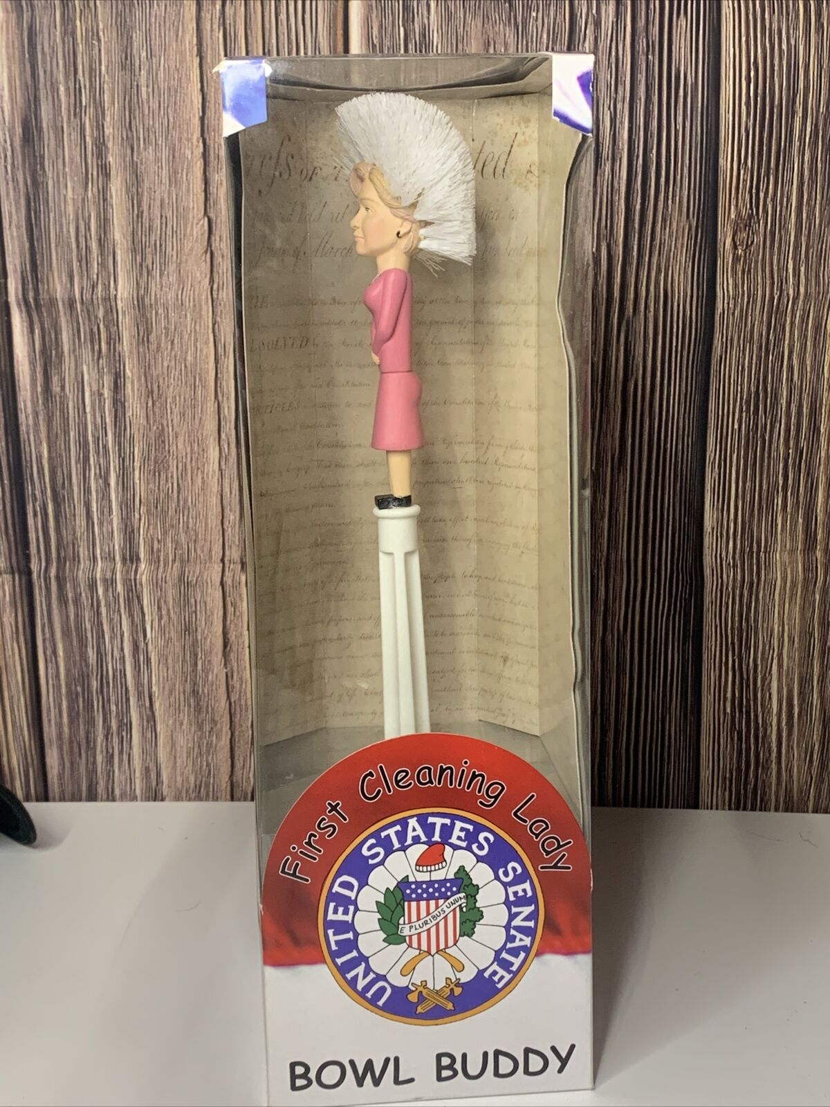 Detail Hillary Clinton Toilet Brush Nomer 6