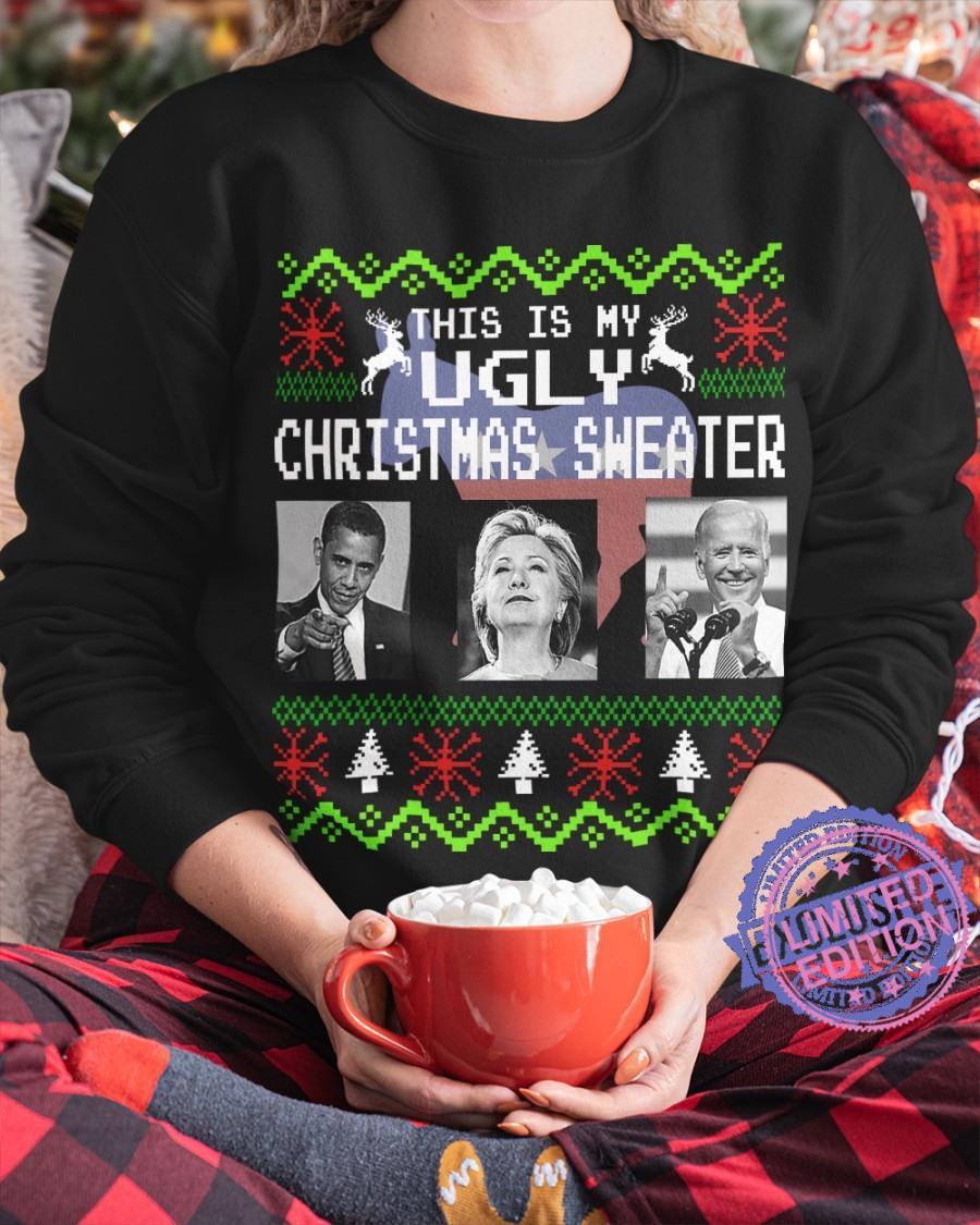 Detail Hillary Email Christmas Sweater Nomer 19