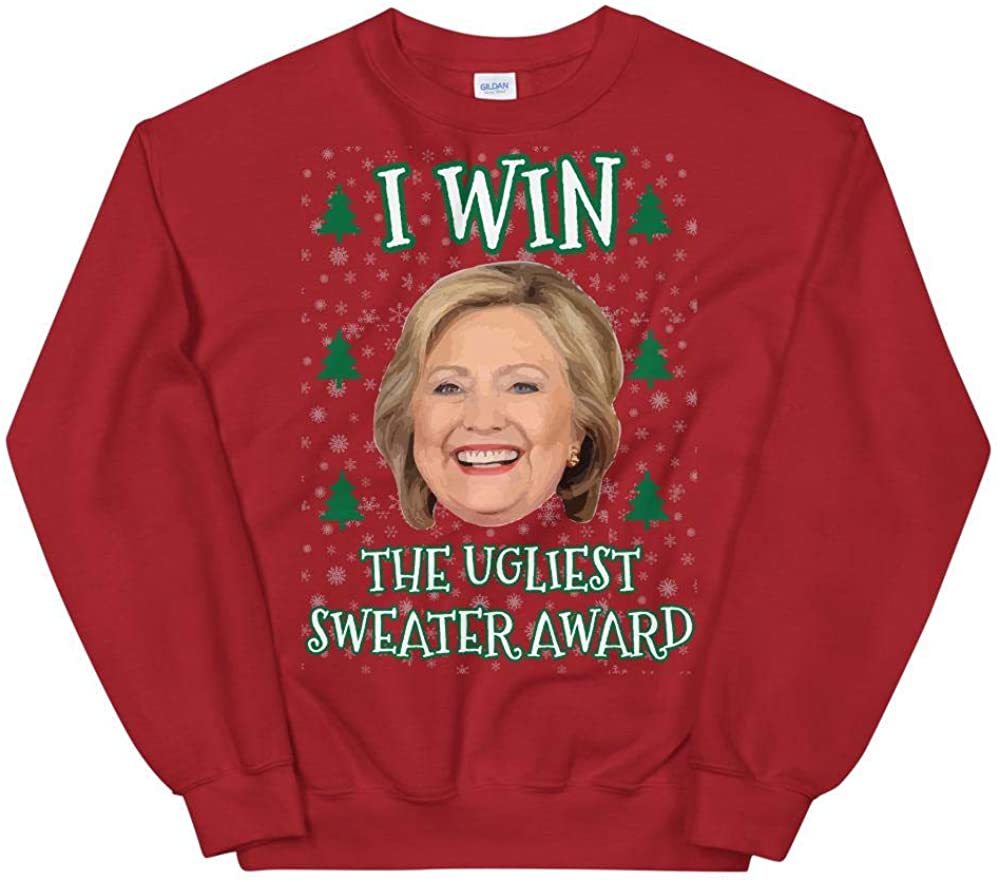 Detail Hillary Email Christmas Sweater Nomer 4