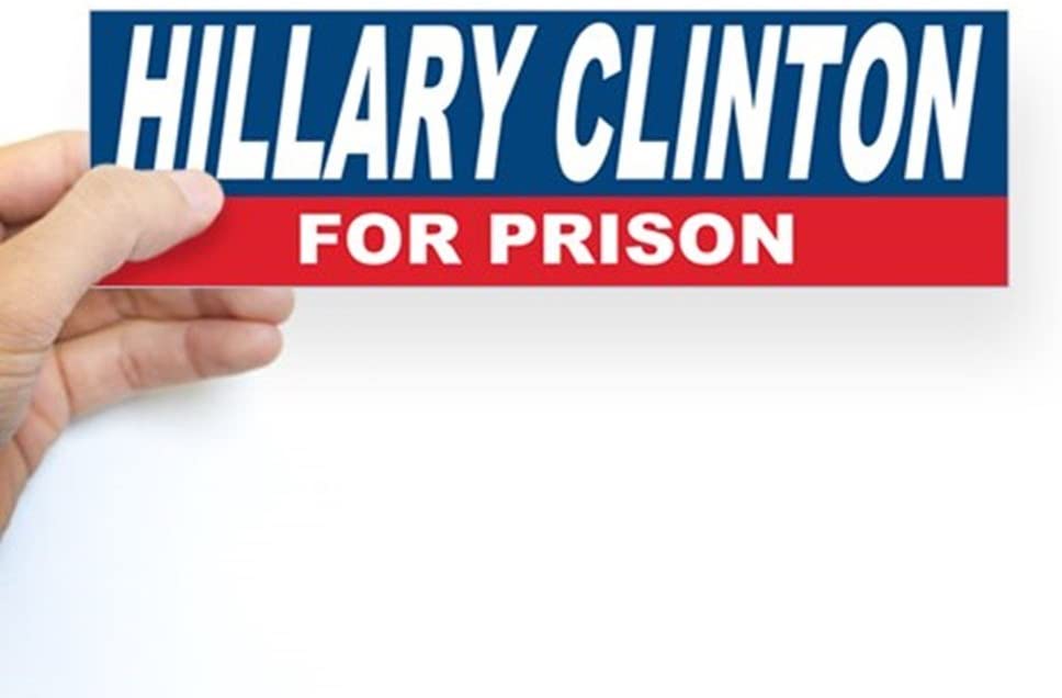 Detail Hillary For Prison Bumper Sticker Amazon Nomer 10