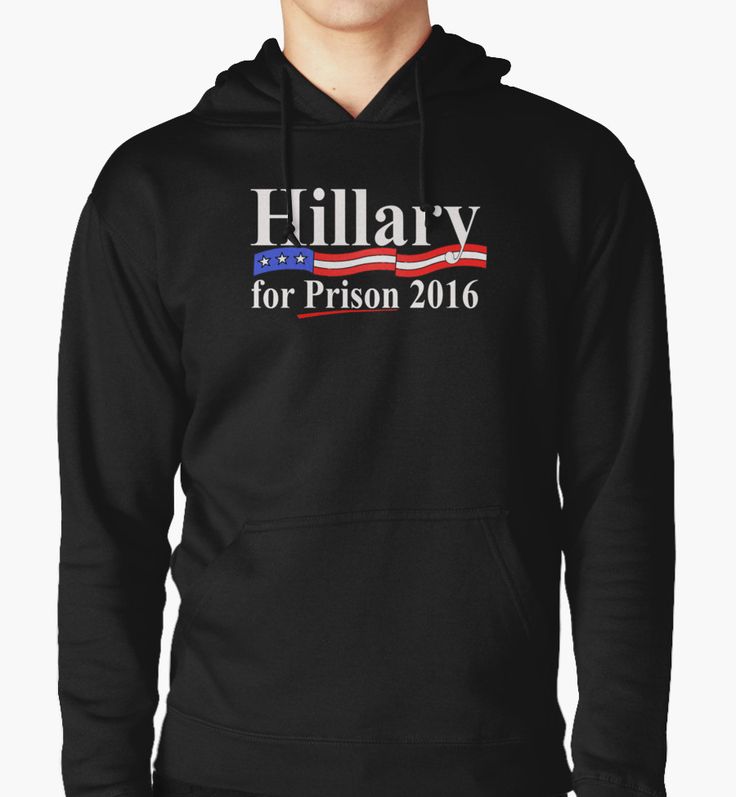 Detail Hillary For Prison Hoodie Nomer 15