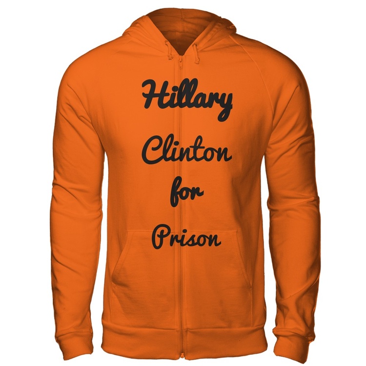 Detail Hillary For Prison Hoodie Nomer 18