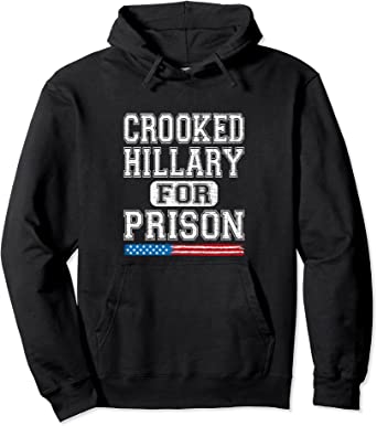 Detail Hillary For Prison Hoodie Nomer 3