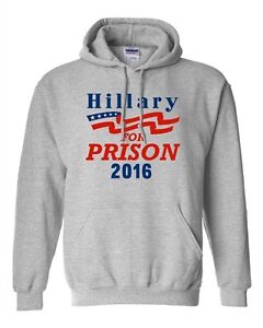 Detail Hillary For Prison Hoodie Nomer 20