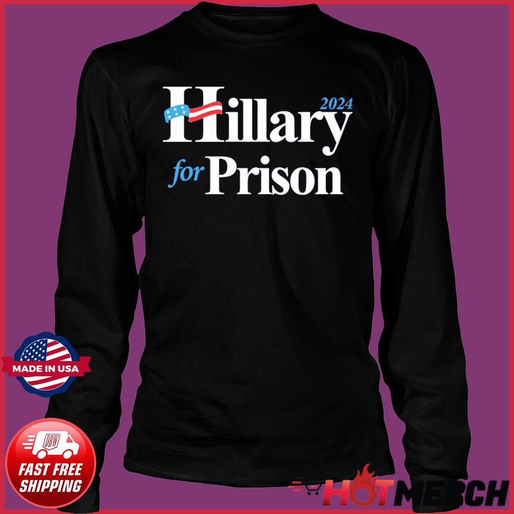 Detail Hillary For Prison Hoodie Nomer 27