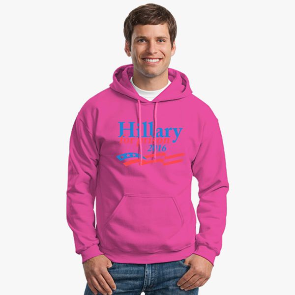 Detail Hillary For Prison Hoodie Nomer 47