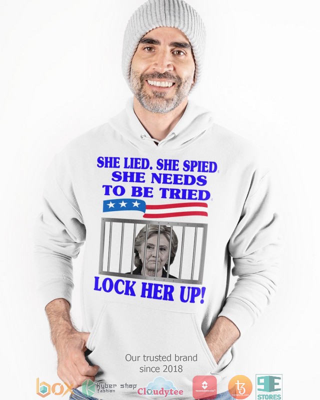 Detail Hillary For Prison Hoodie Nomer 53