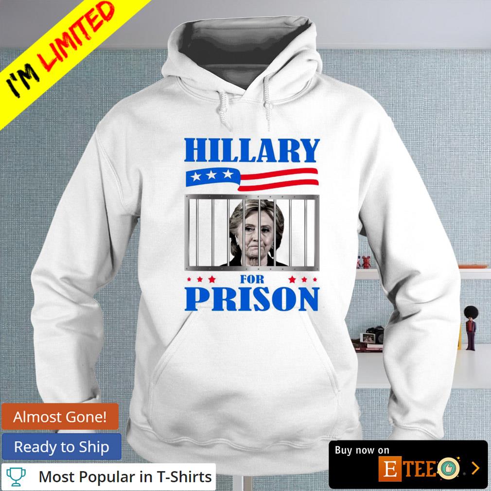 Detail Hillary For Prison Hoodie Nomer 8