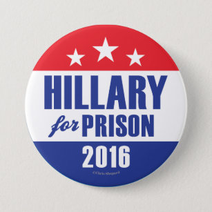 Detail Hillary For Prison Pin Nomer 14