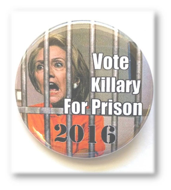 Detail Hillary For Prison Pin Nomer 22