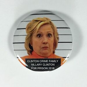 Detail Hillary For Prison Pin Nomer 7