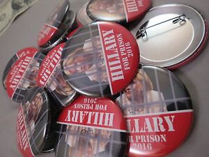 Detail Hillary For Prison Pin Nomer 10