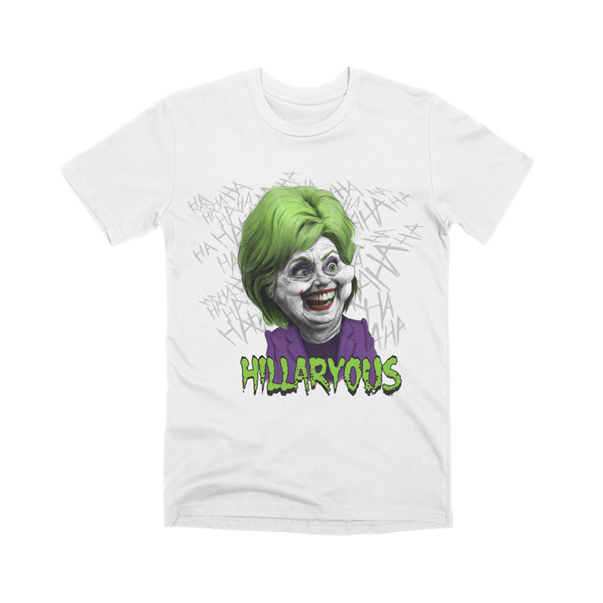 Detail Hillary Joker Shirt Nomer 11