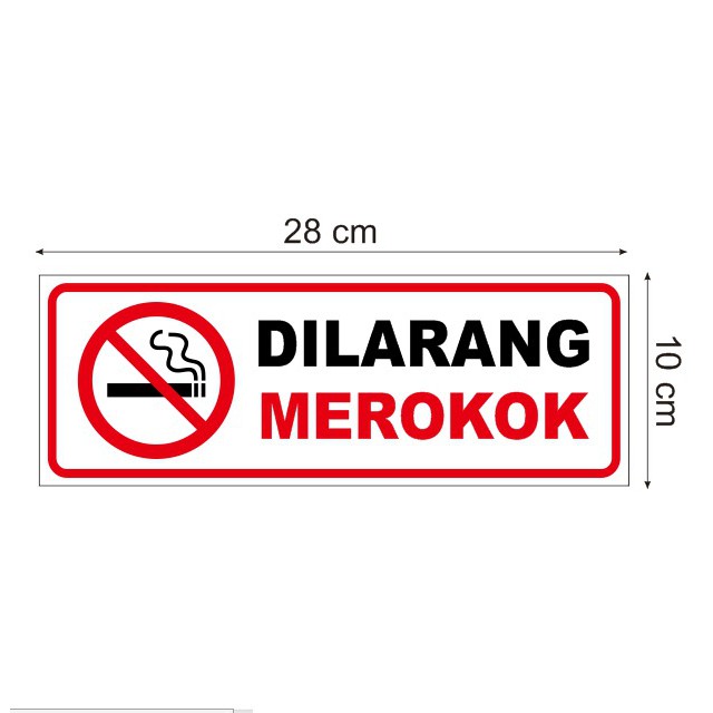 Detail Himbauan Dilarang Merokok Nomer 2