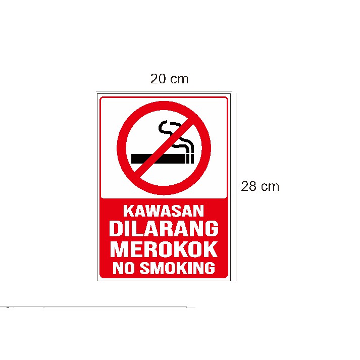 Detail Himbauan Dilarang Merokok Nomer 17