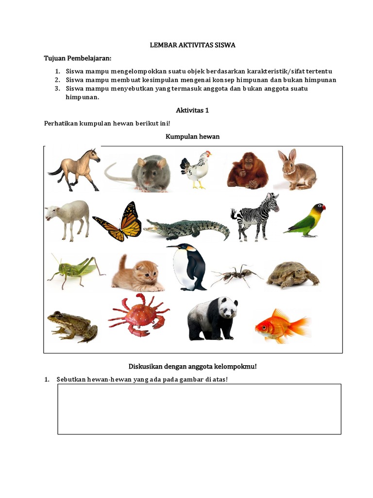 Detail Himpunan Hewan Berkaki Empat Nomer 11