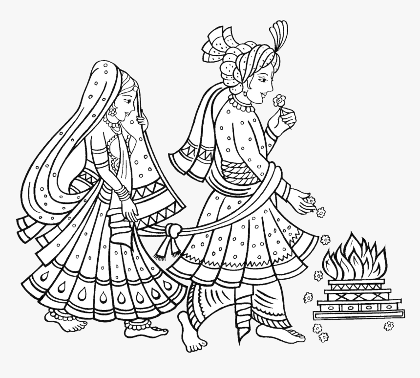 Detail Hindu Wedding Clipart Nomer 16