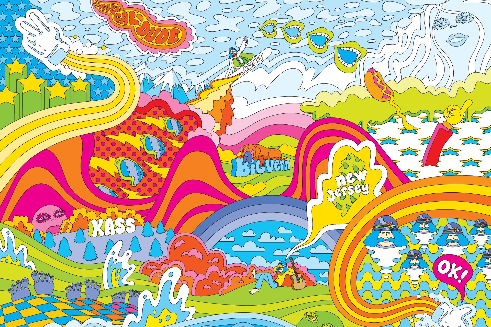 Detail Hippie Backgrounds Nomer 11