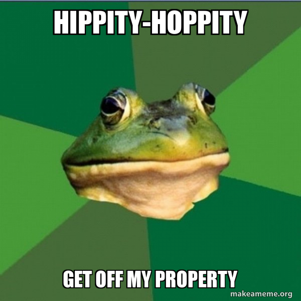 Detail Hippity Hoppity Meme Nomer 24