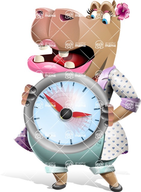 Detail Hippo Alarm Clock Nomer 40