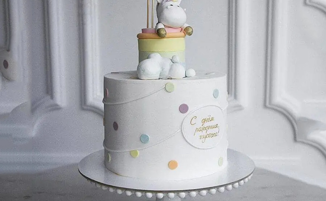 Detail Hippo Baby Shower Cake Nomer 15