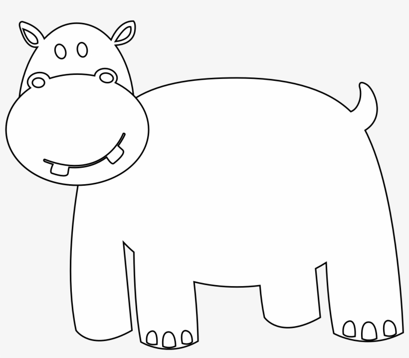 Detail Hippo Clipart Free Nomer 38