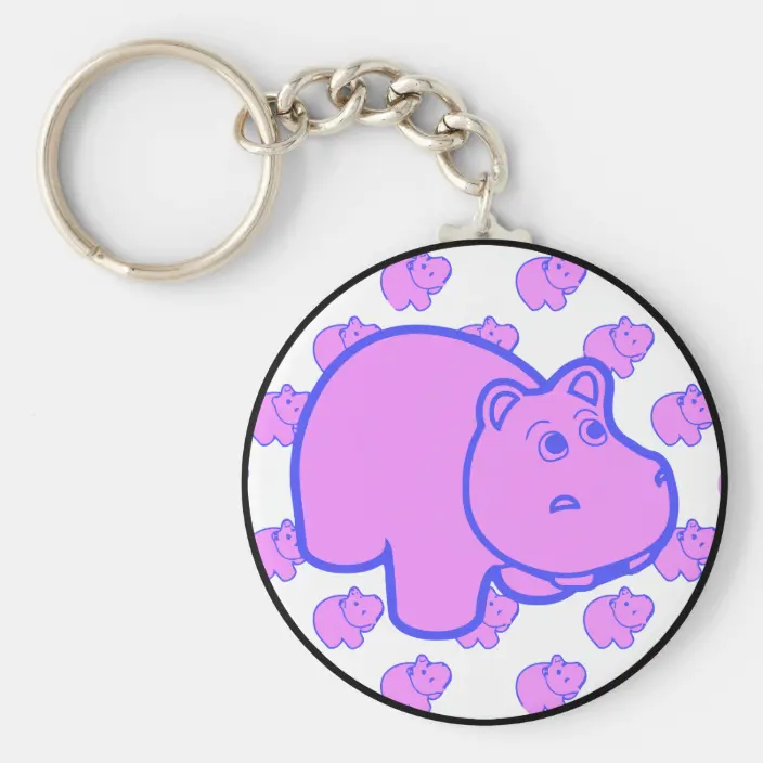 Detail Hippo Keychain Nomer 8