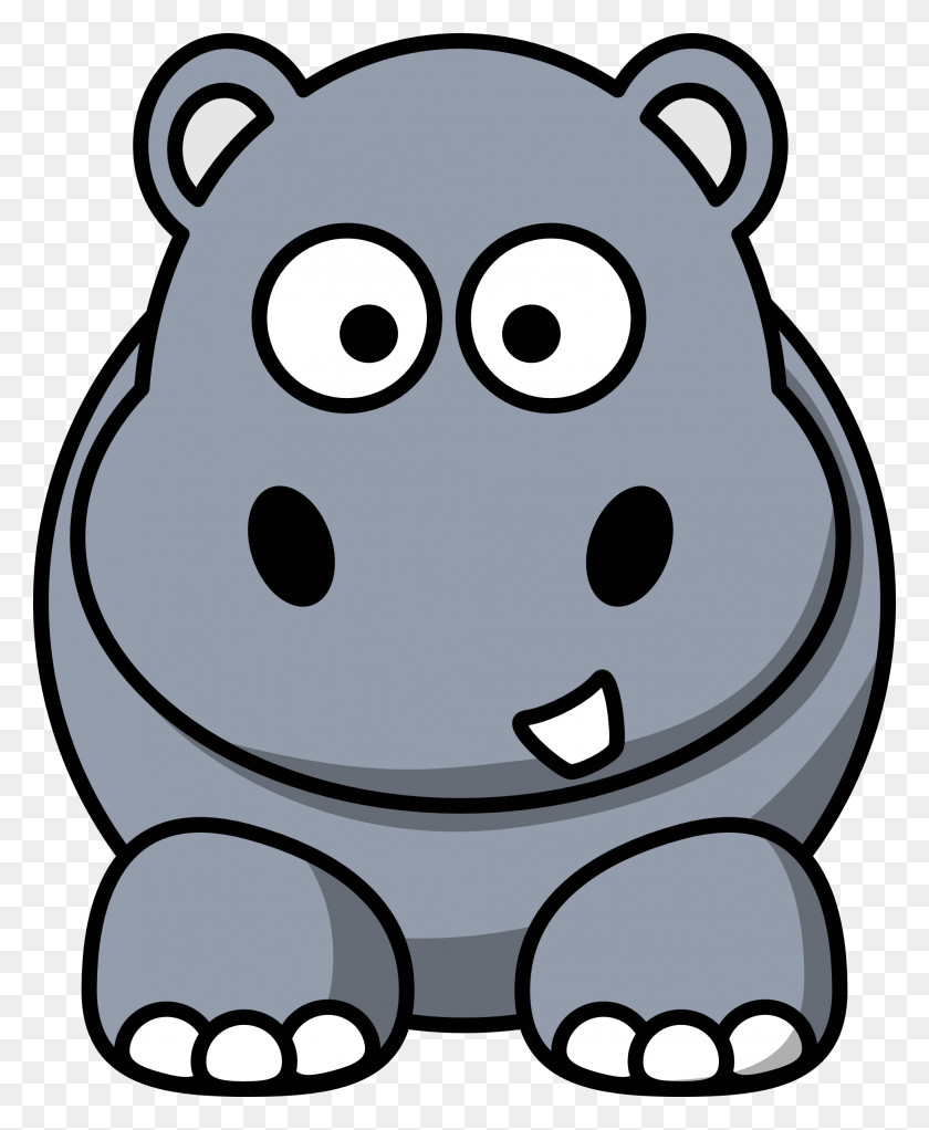 Detail Hippopotamus Clipart Nomer 19